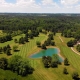 Ariel View Pond Huron Shores Golf Public Golf